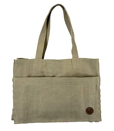 Side pocket jute bag